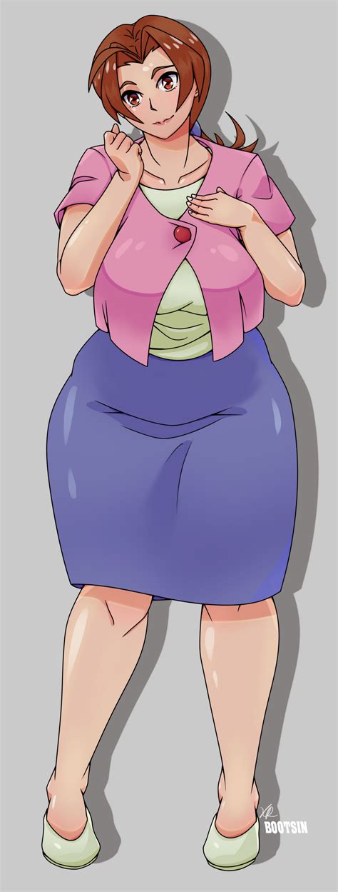 delia ketchum fan art